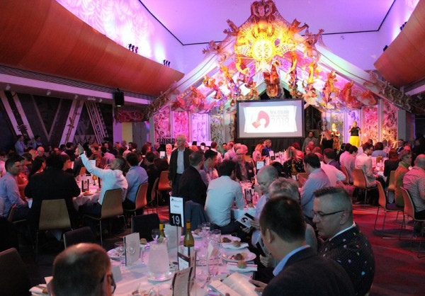 The NZOSA gala dinner in 2018, at Te Marae, Te Papa