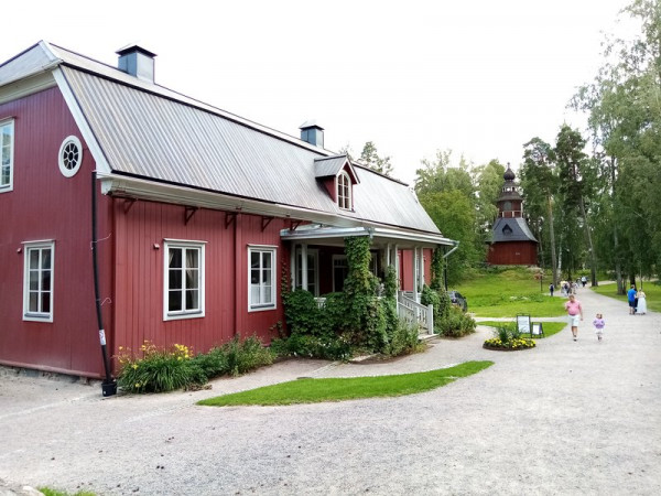 Old buildings in Helsinki