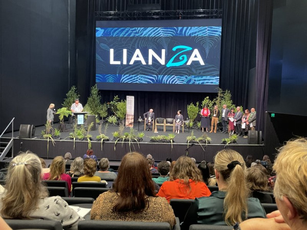 The view of the LIANZA stage from the audience